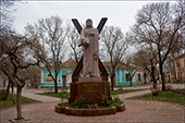 Фото Памятник Андрею Первозванному в Феодосии